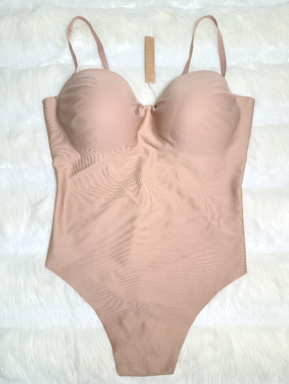 SKIMS Body Molded Underwire Bodysuit Tan Sienna 2X Women NEW